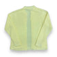 Vintage Light Yellow Knit Cardigan Sweater - Size Large
