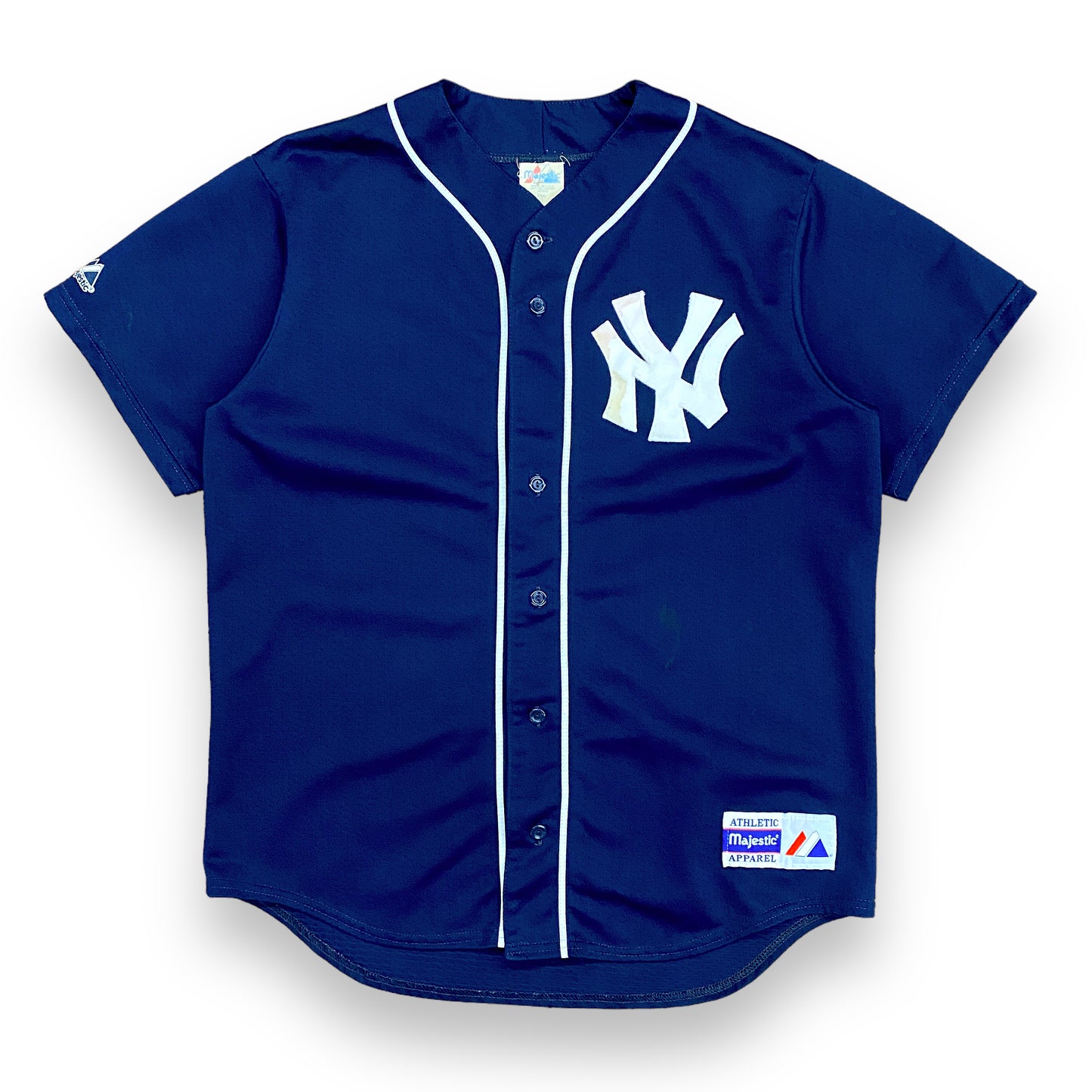 Vintage Derek Jeter "New York Yankees" Navy Blue Jersey - Size Large