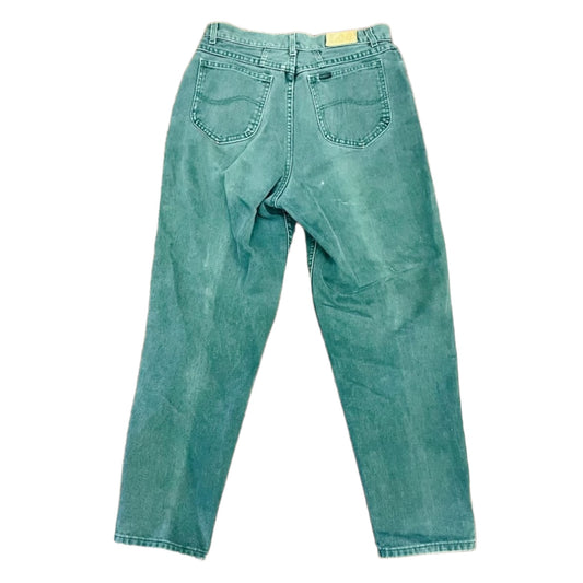 Vintage 1980s Lee Hunter Green Jeans - 30"x29"
