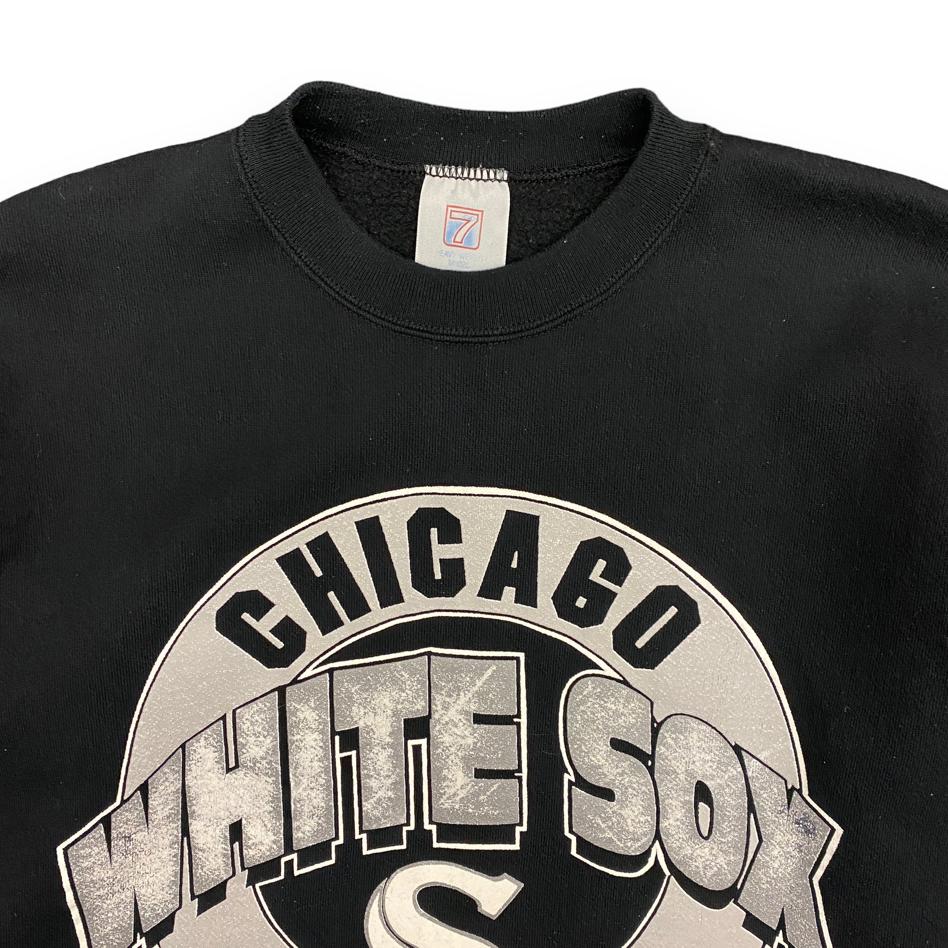 Chicago White Sox Logo Black Crew Neck Sweatshirt