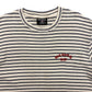 Y2K Polo Jeans Co. Striped Chain Stitched Logo Tee - Size Large