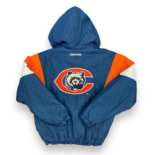 STARTER, Jackets & Coats, Starter Vintage Denver Broncos Puffy Pullover  Jacket