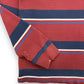 Y2K Tommy Hilfiger Striped Long Sleeve Polo - Size XL