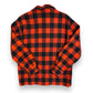 Vintage 60s/70s Buffalo Plaid Wool Flannel - Size Medium