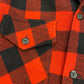 Vintage 60s/70s Buffalo Plaid Wool Flannel - Size Medium