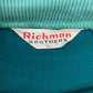 Vintage 1970s Richman Brothers Green Mockneck Longleeve - Size Large