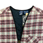 NWT Vintage 1990s Quilted Plaid Vest - Size Large