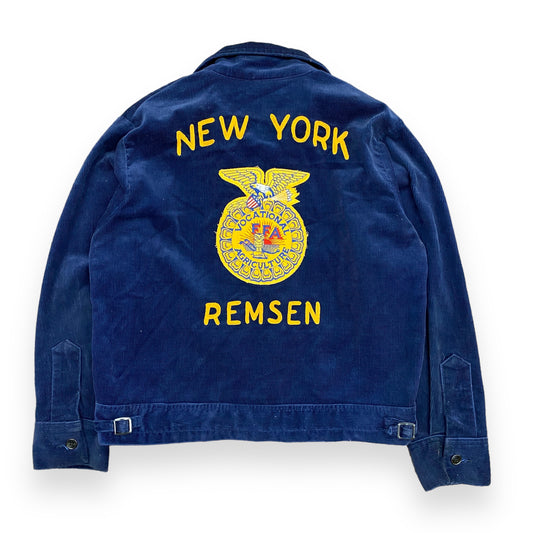 Vintage 1970s FFA "Remsen, New York" Corduroy Jacket - Size 42
