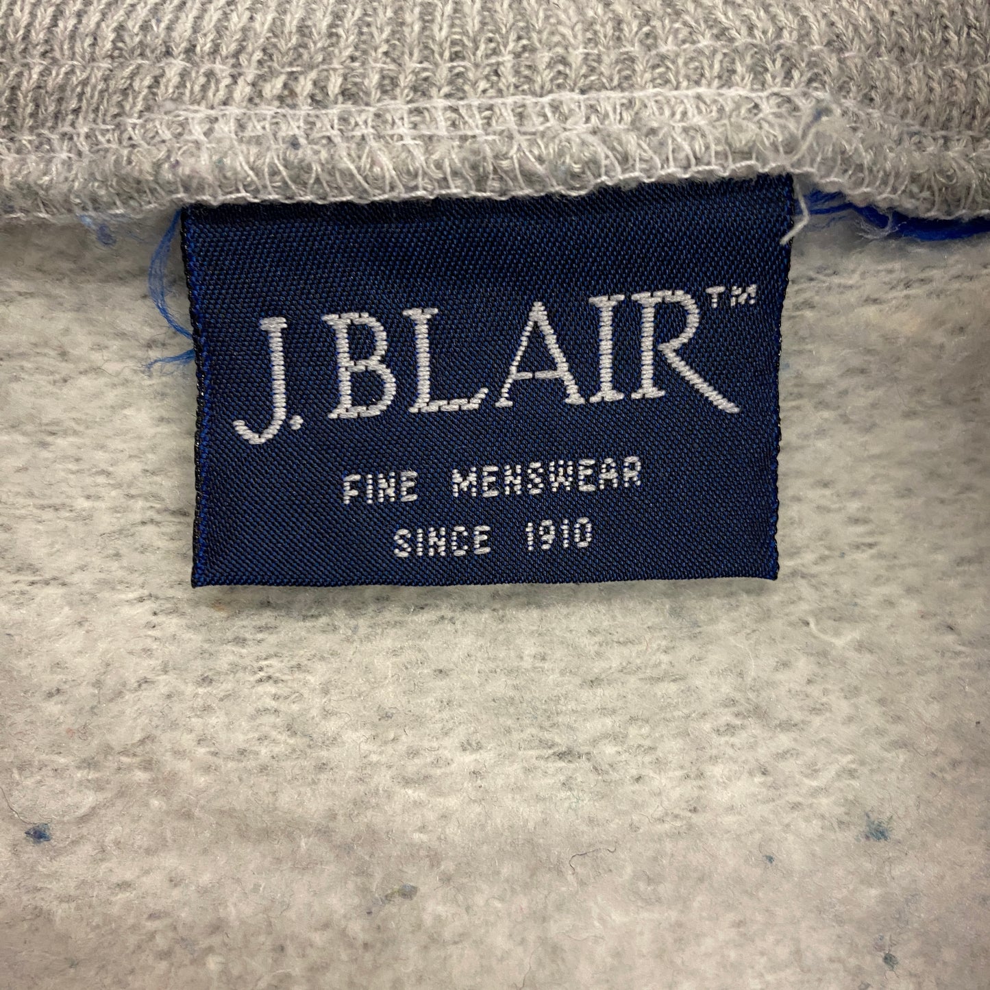 Vintage 1980s John Blair Two-Tone Zip Up Jogger Jacket - Size Large