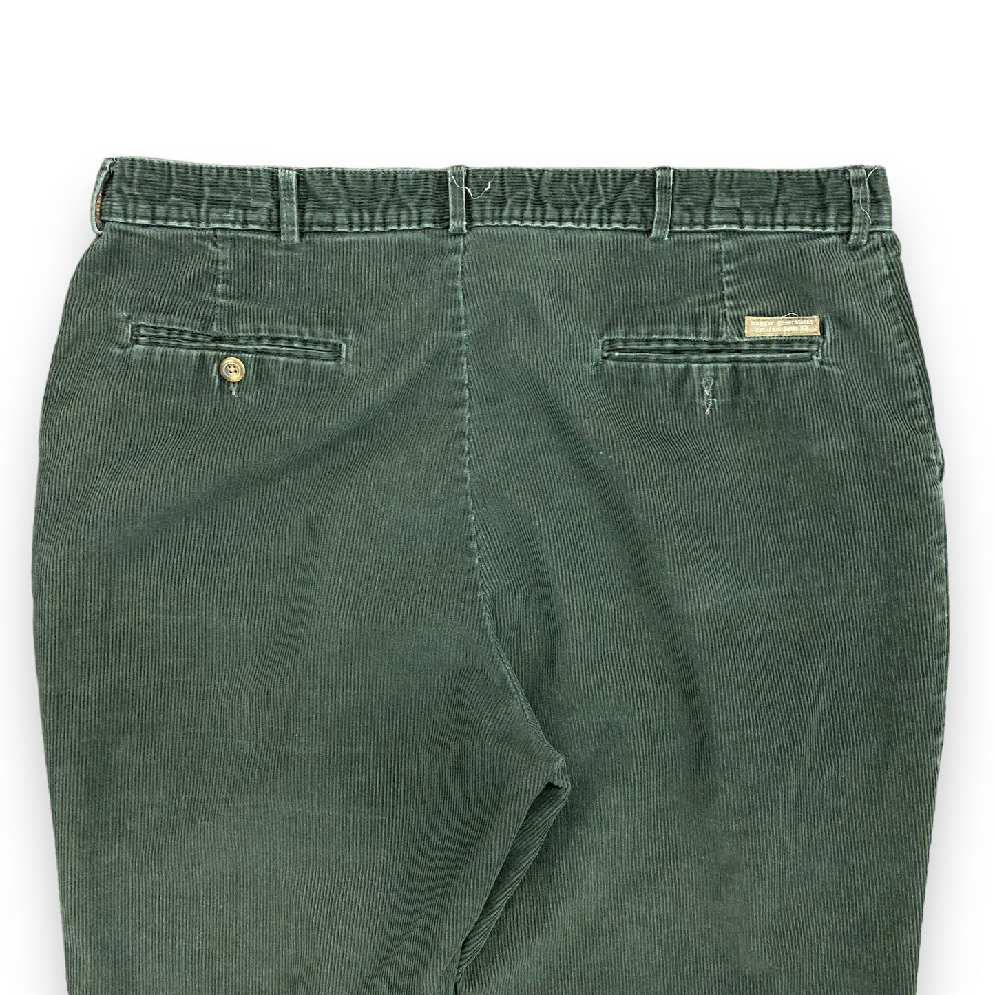 Y2K Forest Green Corduroy Pants - 36"x28"