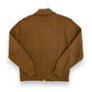 Vintage 1970s Montgomery Ward Brown Knit & Suede Jacket - Size Medium