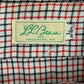1960s LL Bean Red & Black Button Down Shirt - Size Large
