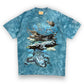 Vintage The Mountain Alligator Green Tie Dye Tee - Size Large