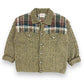 Woolrich Handknit Plaid Button Up Sweater - Size Large