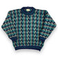 Vintage Hand Knit Ecuadorian Sweater - Size XL