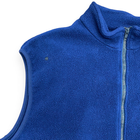 1990s Hamilton College Tennis Fleece Vest - Size XL