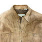 Perry Ellis Suede Button Up Shirt Jacket (Shacket) - Size Large