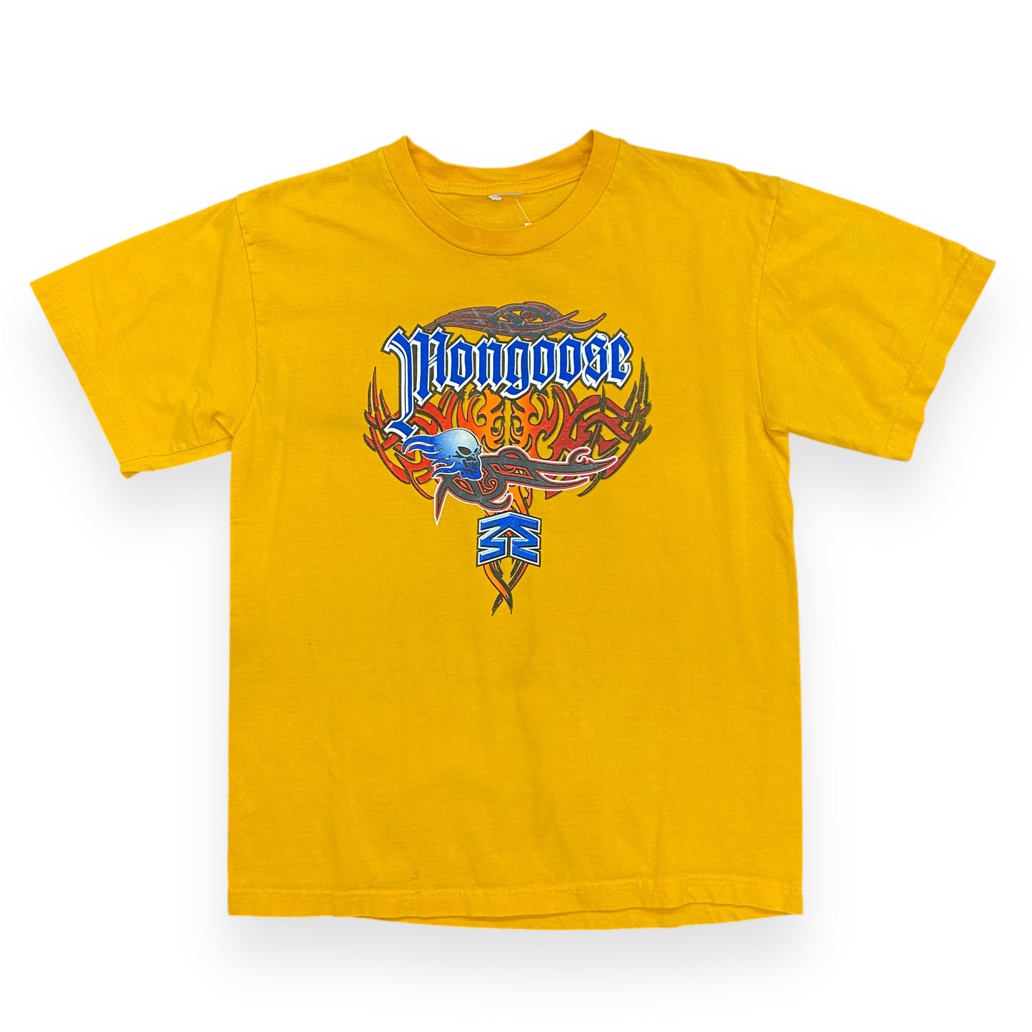 00's Mongoose BMX Yellow Tee - Size S/M