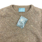 NWT 80s Le Tigre Brown Wool Sweater - Size Medium