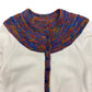 Vintage 1990s Knit Button Up Sweatshirt - Size Large