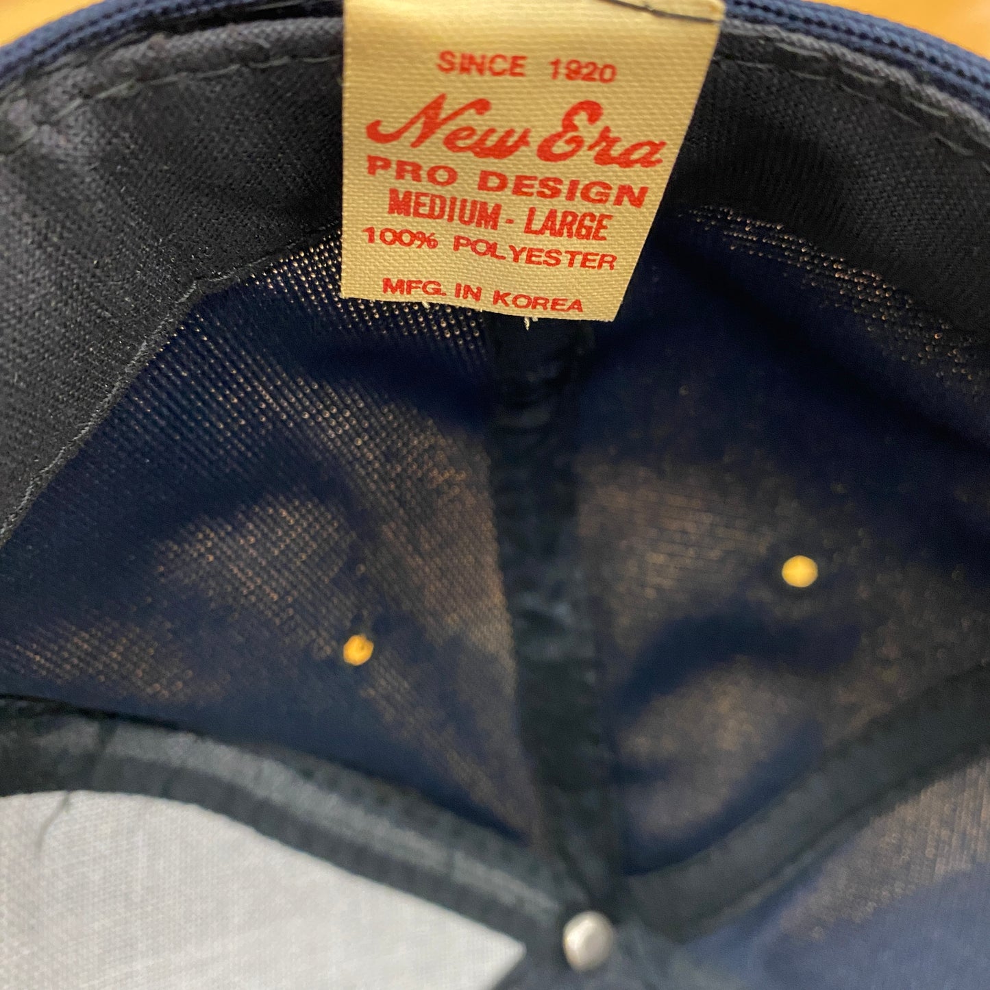 Vintage New Era 1980s Baltimore Orioles "Pro Design" Snapback Hat