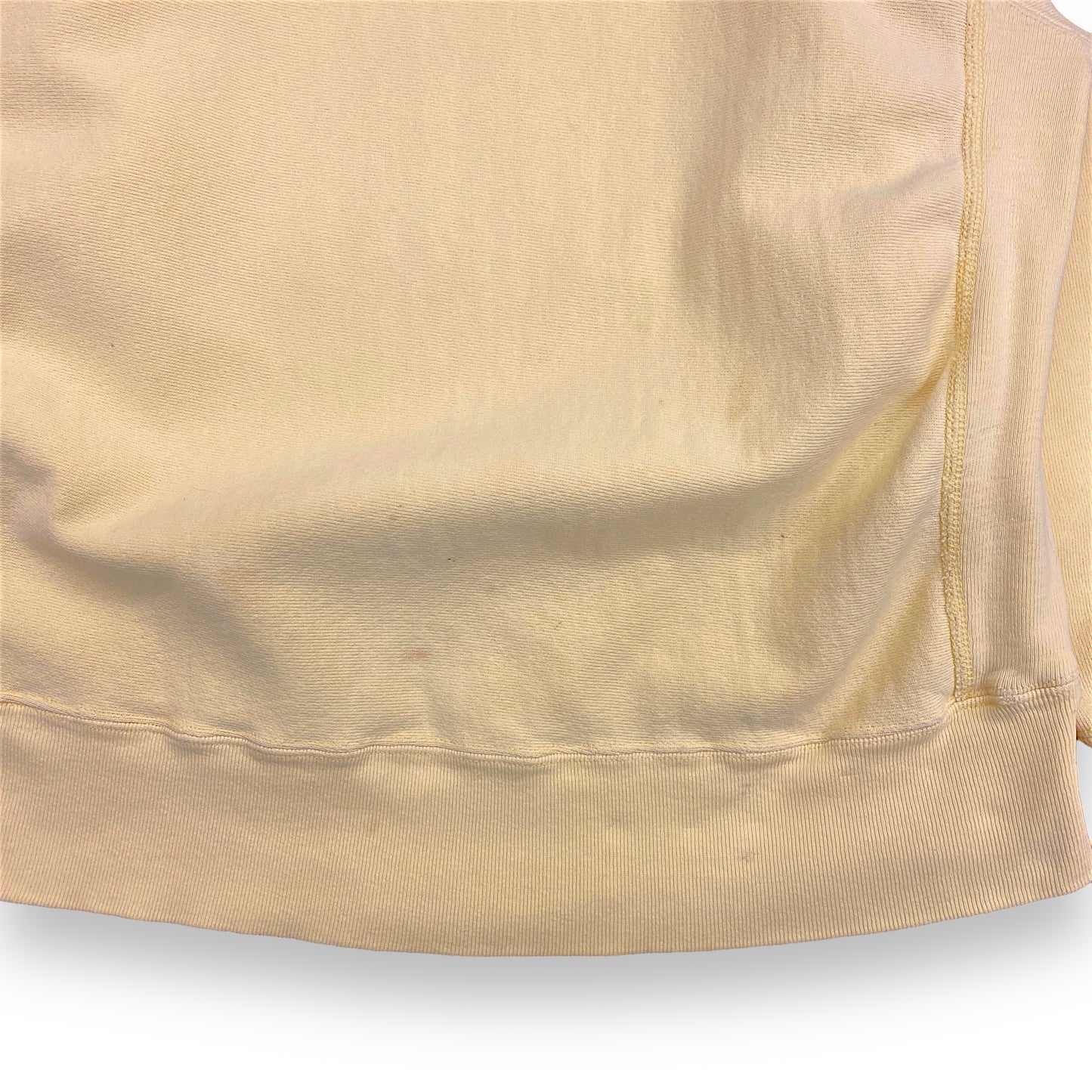 1980s Champion Reverse Weave "Straw Yellow" Sweatshirt - Size Large