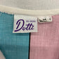 1980s Oversized Abstract Button Up Top by Dotti - Size Medium