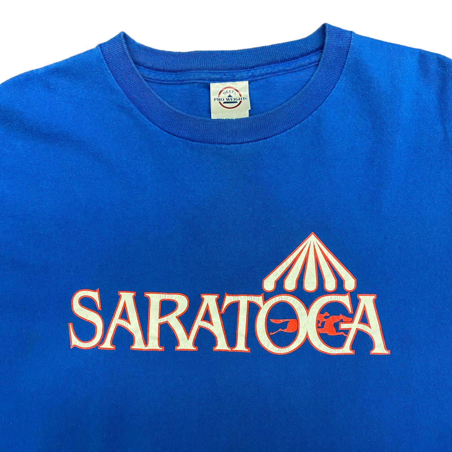 Y2K Saratoga Race Track Logo Tee - Size Large