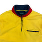 1990s Hunt Club Yellow Fleece Quarter Zip - Size Large