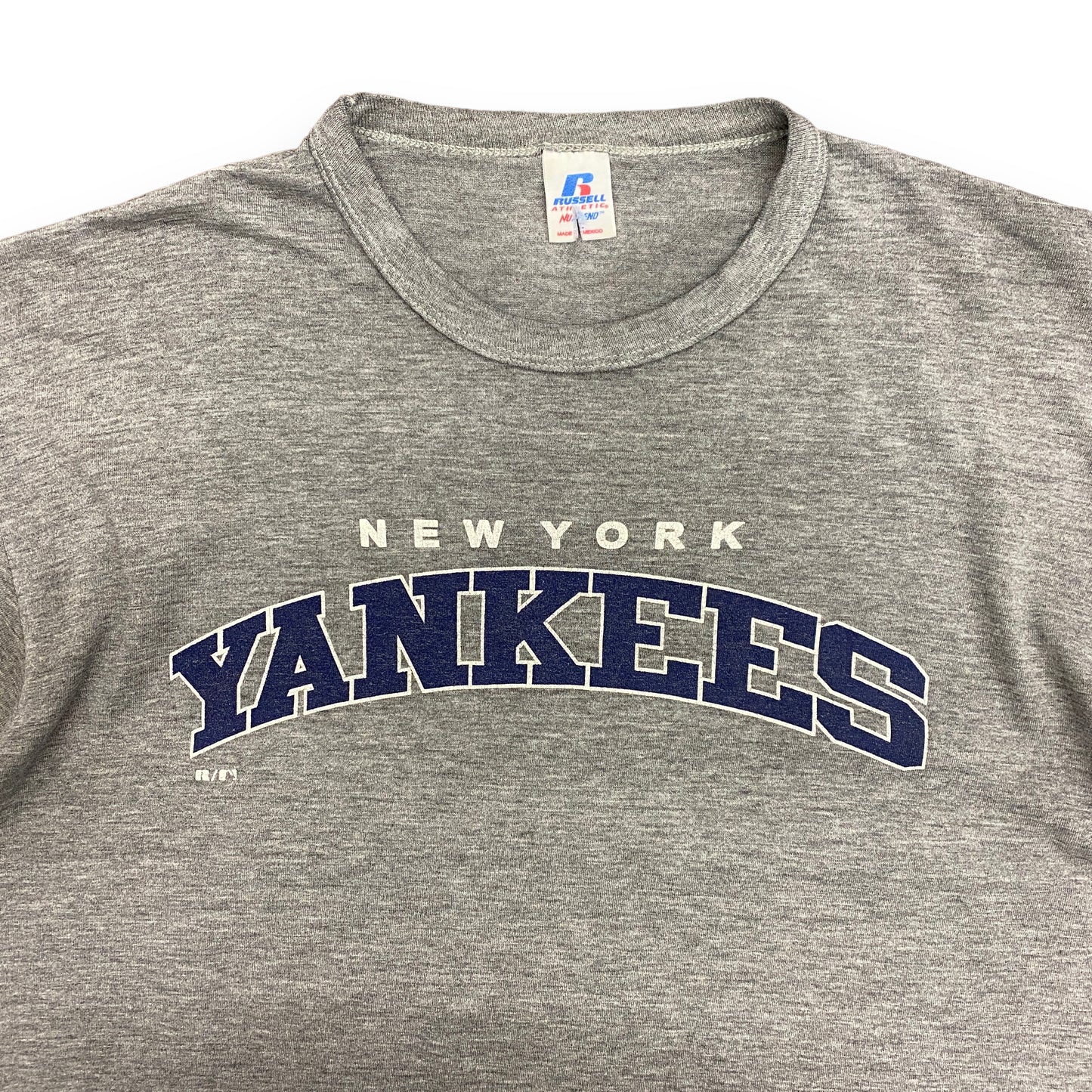 Y2K New York Yankees Russell Athletic Tee - Size Large