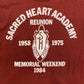1984 Sacred Heart Academy Reunion Tee - Size Medium