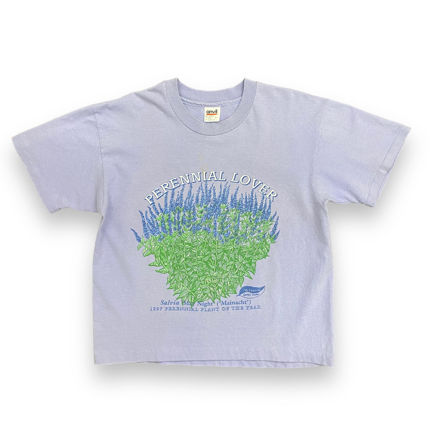 1997 Salvia "May Night" Perennial Plant of the Year Tee - Size Large