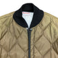 Vintage Quilted Brown Zip Up Jacket - Size M/L