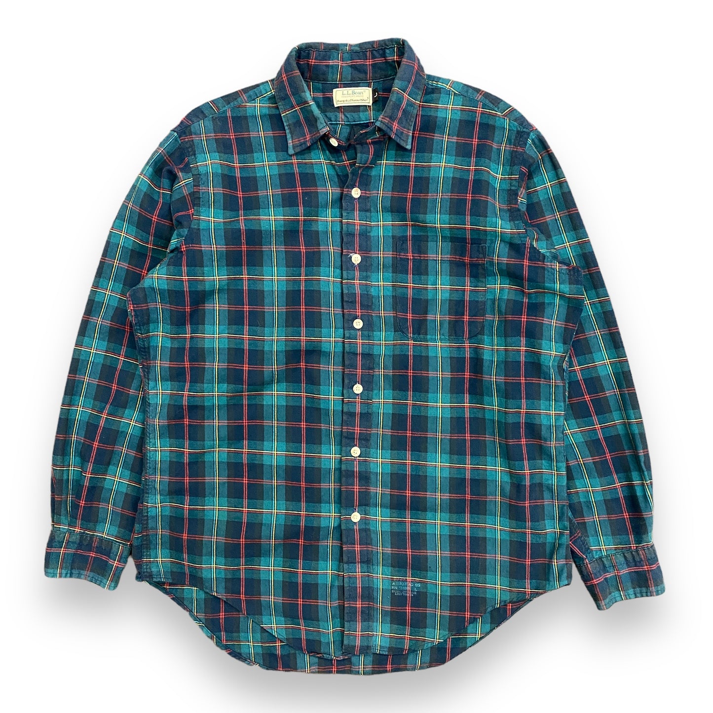 90s LL Bean "Rangeley Flannel Shirt" - Size Large