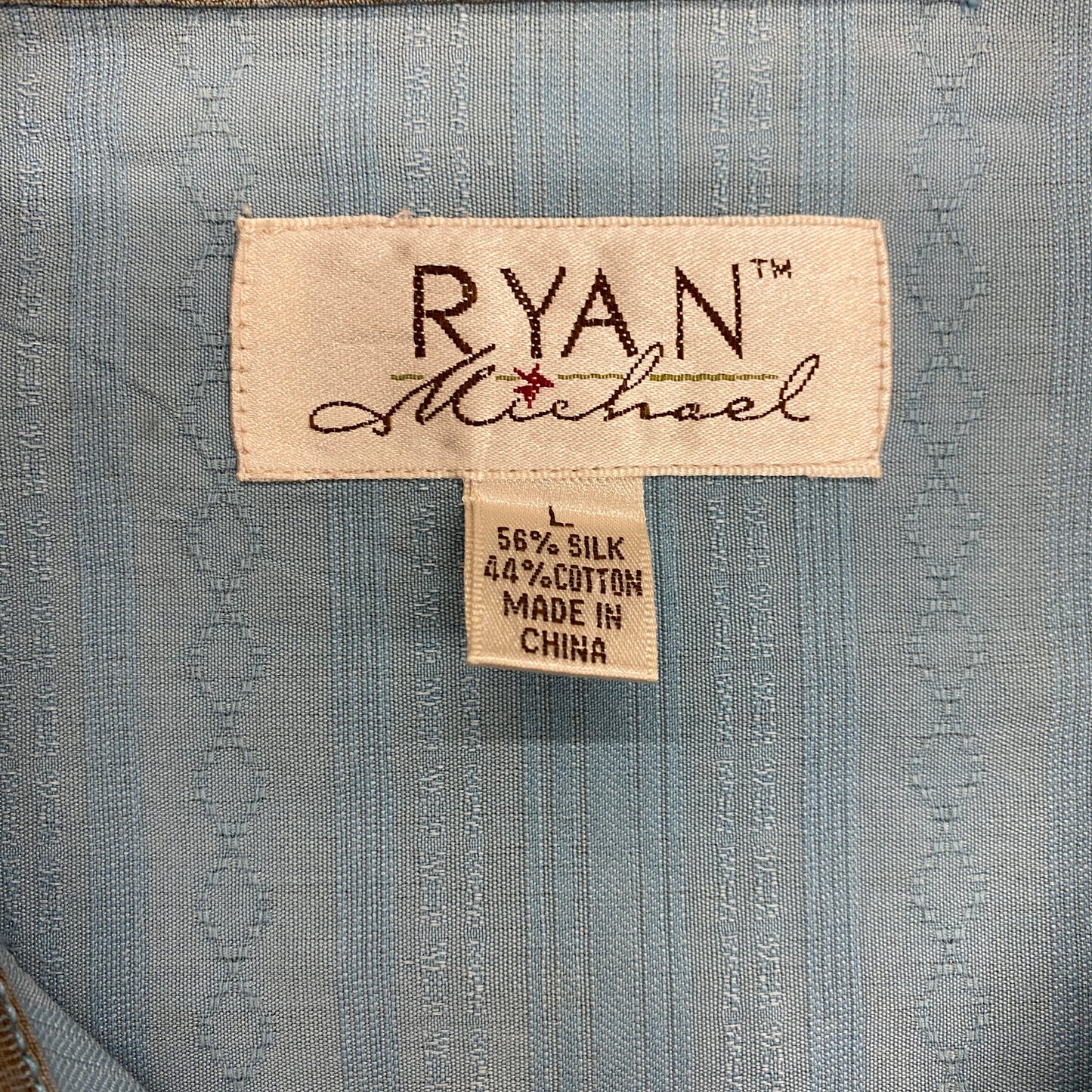 Vintage Ryan Michael Cropped Pearl Snap Western Shirt - Size Large