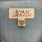 Vintage Ryan Michael Cropped Pearl Snap Western Shirt - Size Large