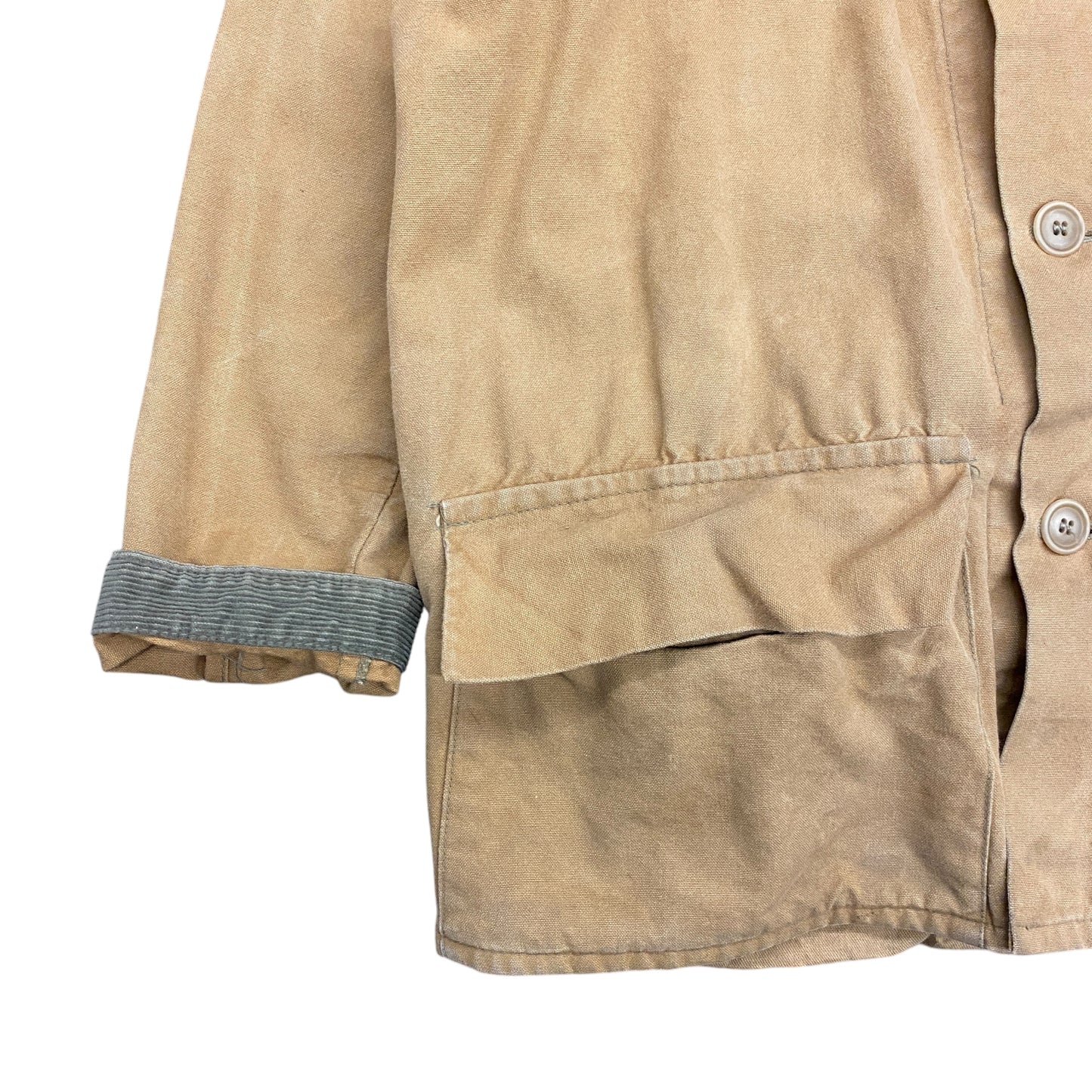 Vintage 1970s Utica Duxbak Canvas Hunting Jacket - Size S/M