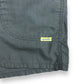 1980s Weeds Black Cotton/Poly Shorts  - 36"x3"