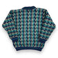 Vintage Hand Knit Ecuadorian Sweater - Size XL