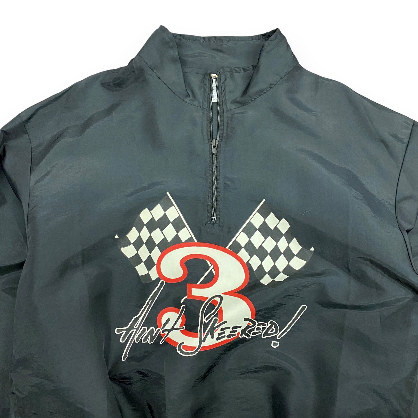 Vintage Dale Earnhardt "Ain't Skeered" Pullover Windbreaker - Size XL