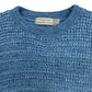 90s David Taylor Navy Blue Knit Sweater - Size XL