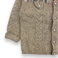 Woolrich Handknit Plaid Button Up Sweater - Size Large