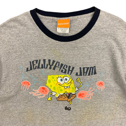 2002 Spongebob Squarepants "Jellyfish Jam" Tee - Size Large