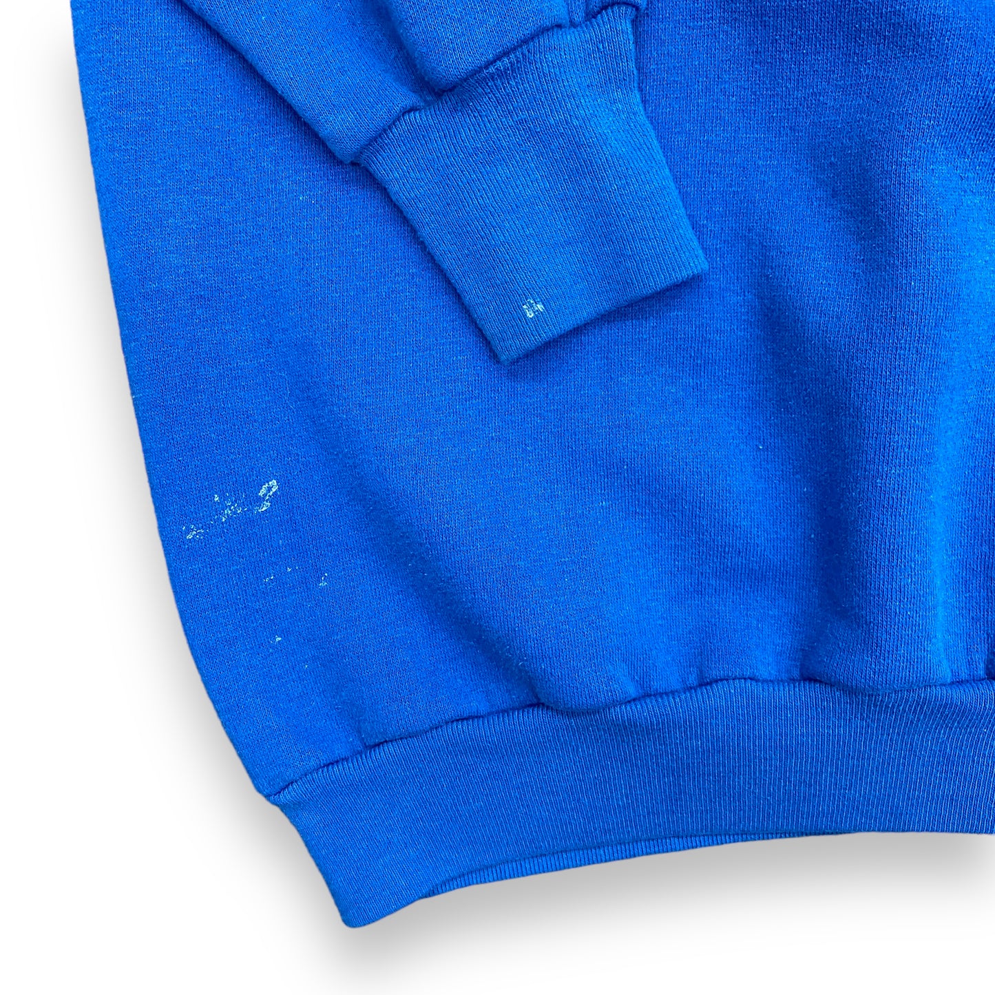 1980s Healthknit Royal Blue Raglan Sweatshirt - Size XL