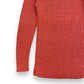 Vintage Deep Orange/Red Knit Sweater - Size Small