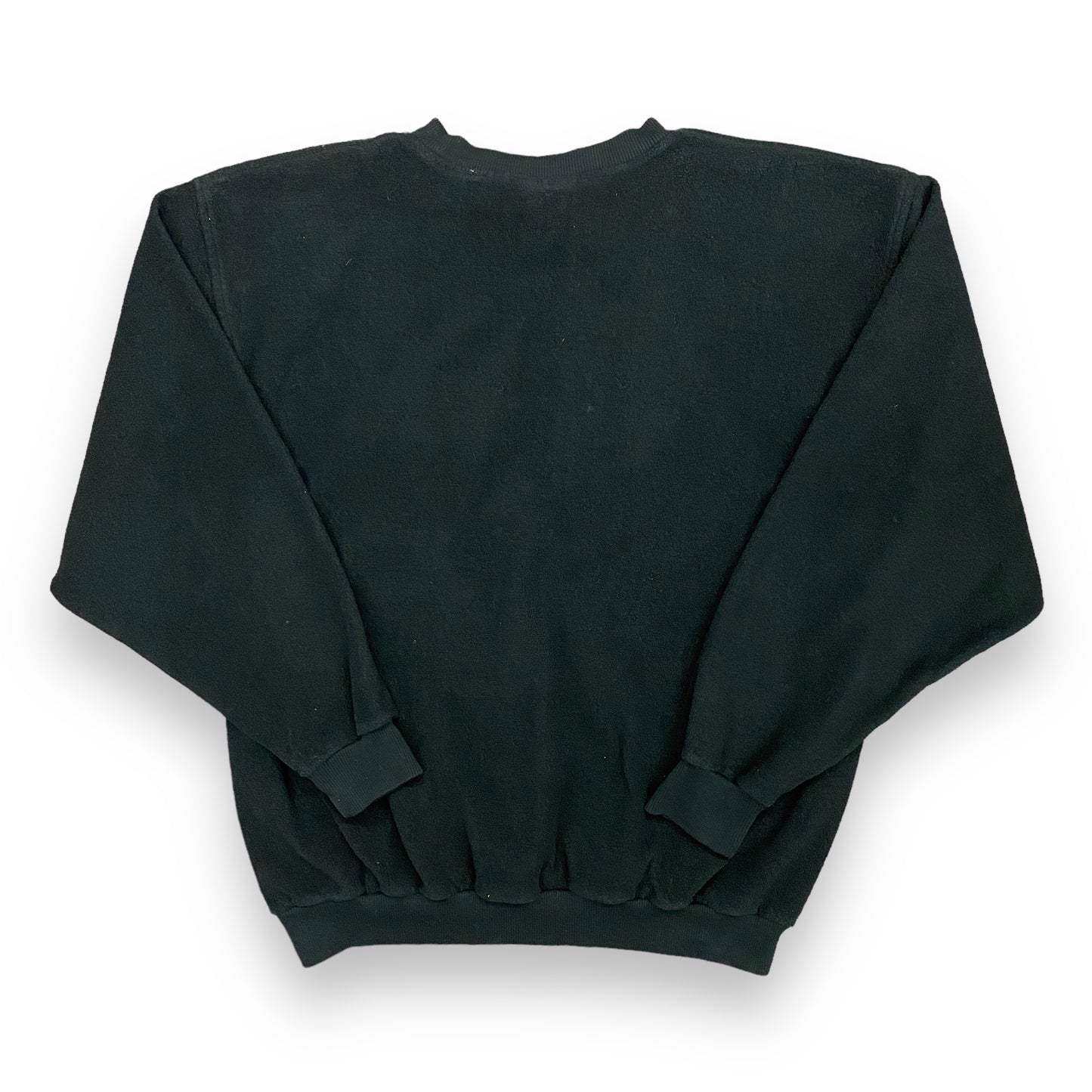Vintage 90s Adidas Embroidered Logo Fleece Sweatshirt - Size Large