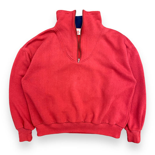 Vintage 90s Bog Sport Quarter-Zip Sweatshirt - Size Large