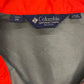 1980s Columbia Sportswear Gray & Red Packable Windbreaker - Size Medium