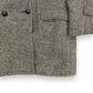 1960s Howard for Town & Country Wool Herringbone Pea Coat - Size Large