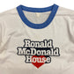 Vintage 1980s Ronald McDonald House Ringer Tee - Size Medium/Large